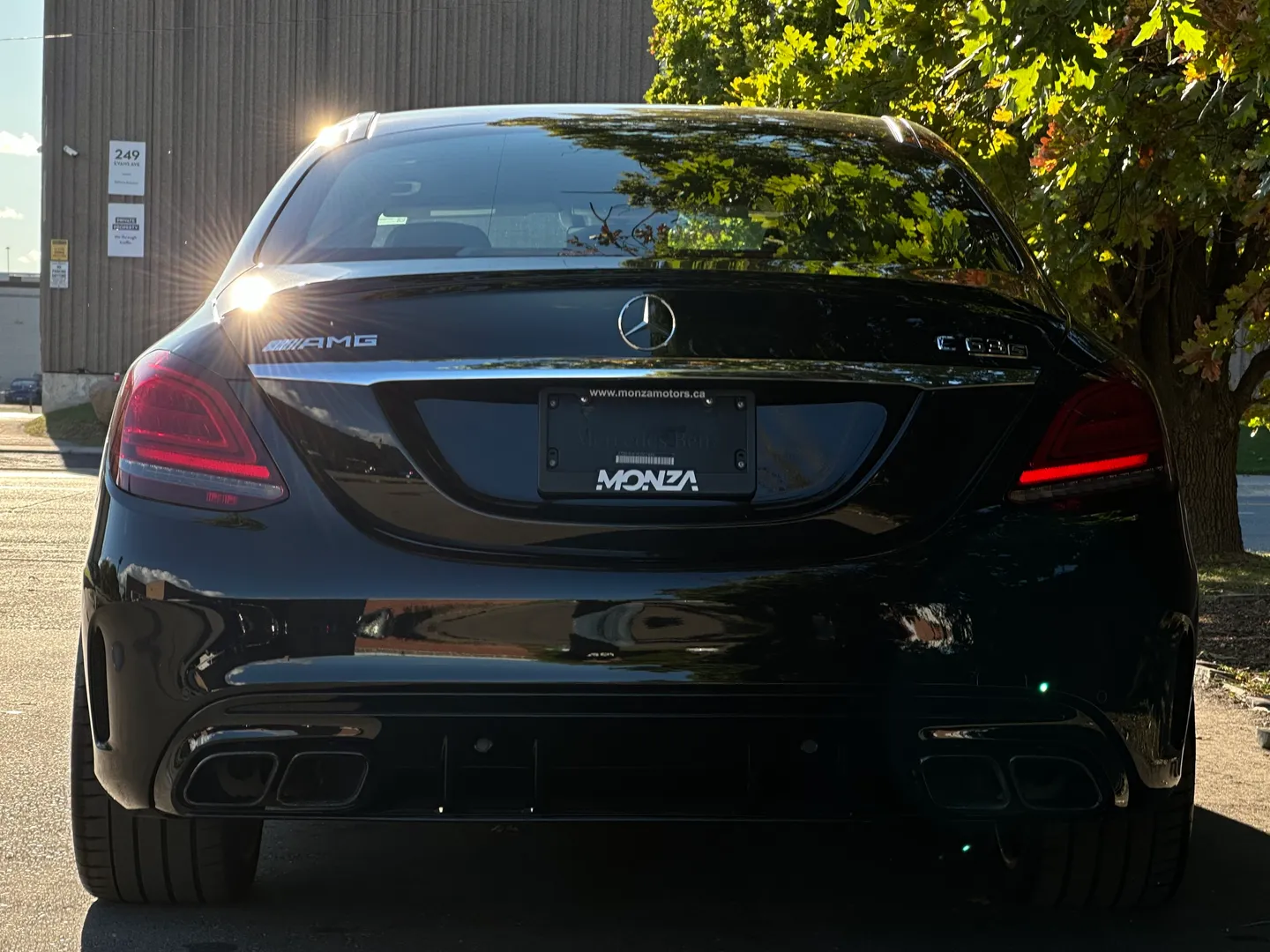 Mercedes Benz C63 S AMG Sedan — photo 19