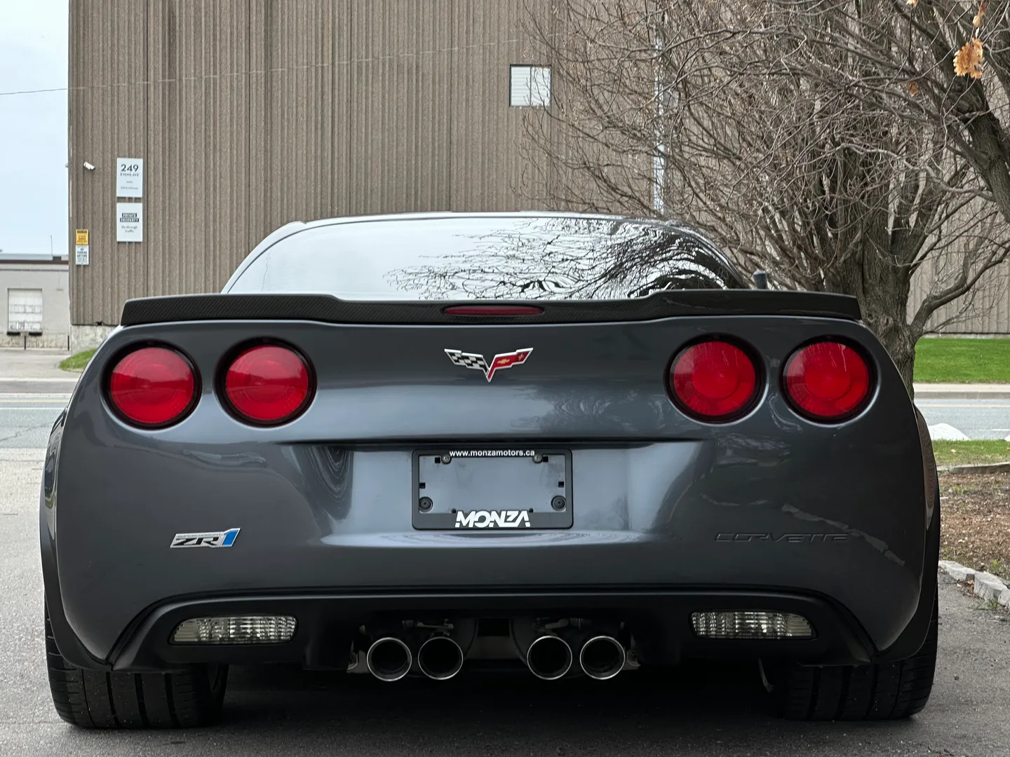 Chevrolet Corvette ZR1 3ZR Package Full Body Paint Protection Film — photo 28