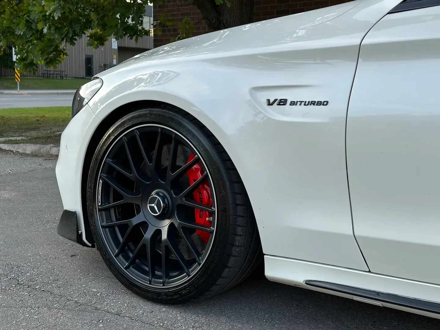 Mercedes Benz C63 S AMG Sedan Full Body PPF Eurocharged  — photo 14