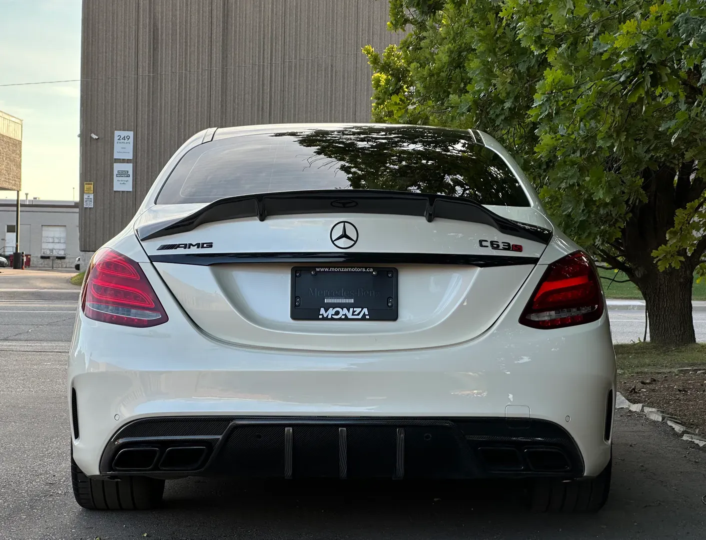 Mercedes Benz C63 S AMG Sedan Full Body PPF Eurocharged  — photo 27