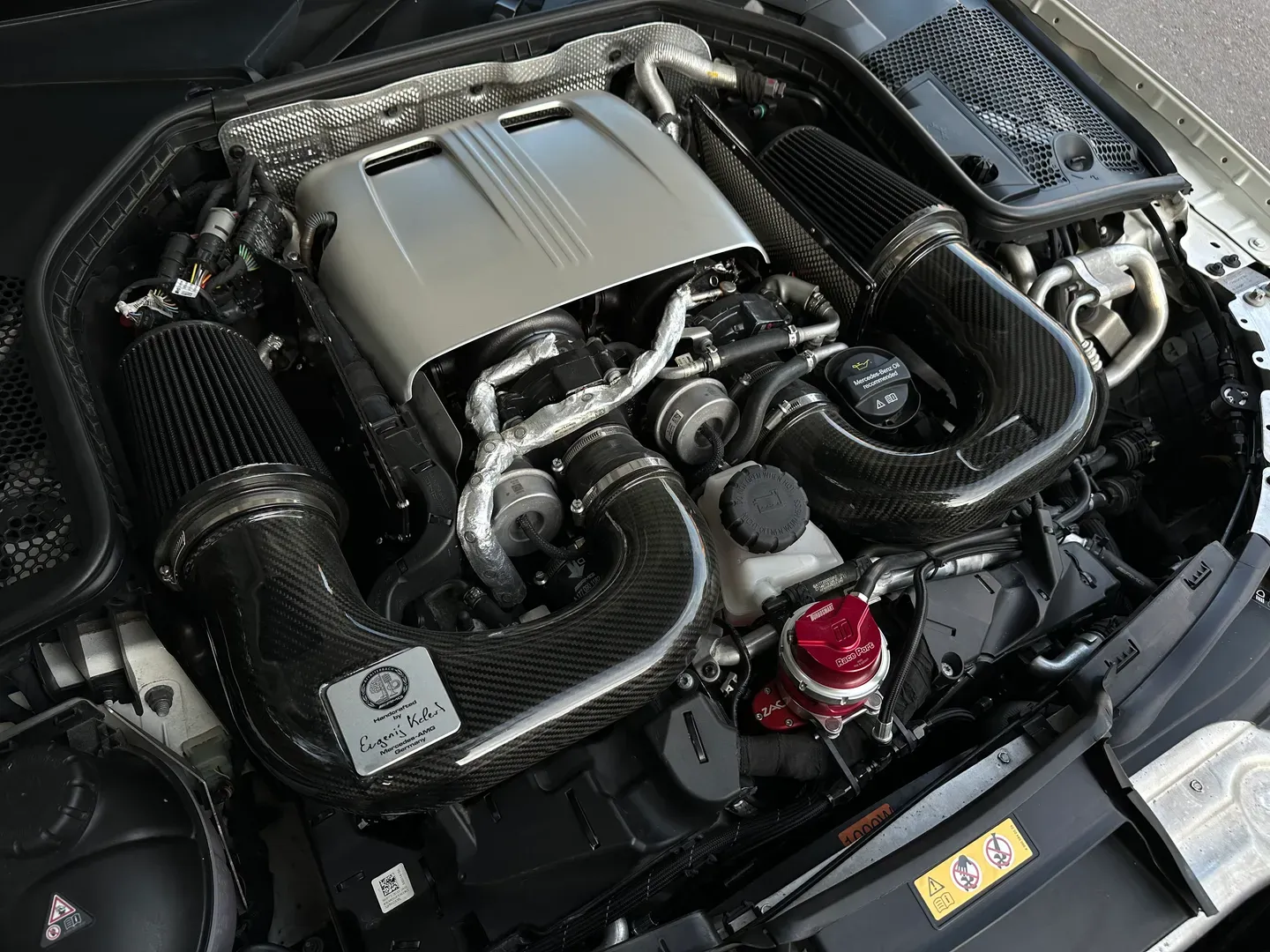 Mercedes Benz C63 S AMG Sedan Full Body PPF Eurocharged  — photo 37