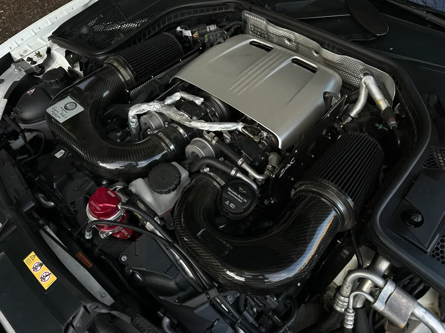 Mercedes Benz C63 S AMG Sedan Full Body PPF Eurocharged  — photo 39