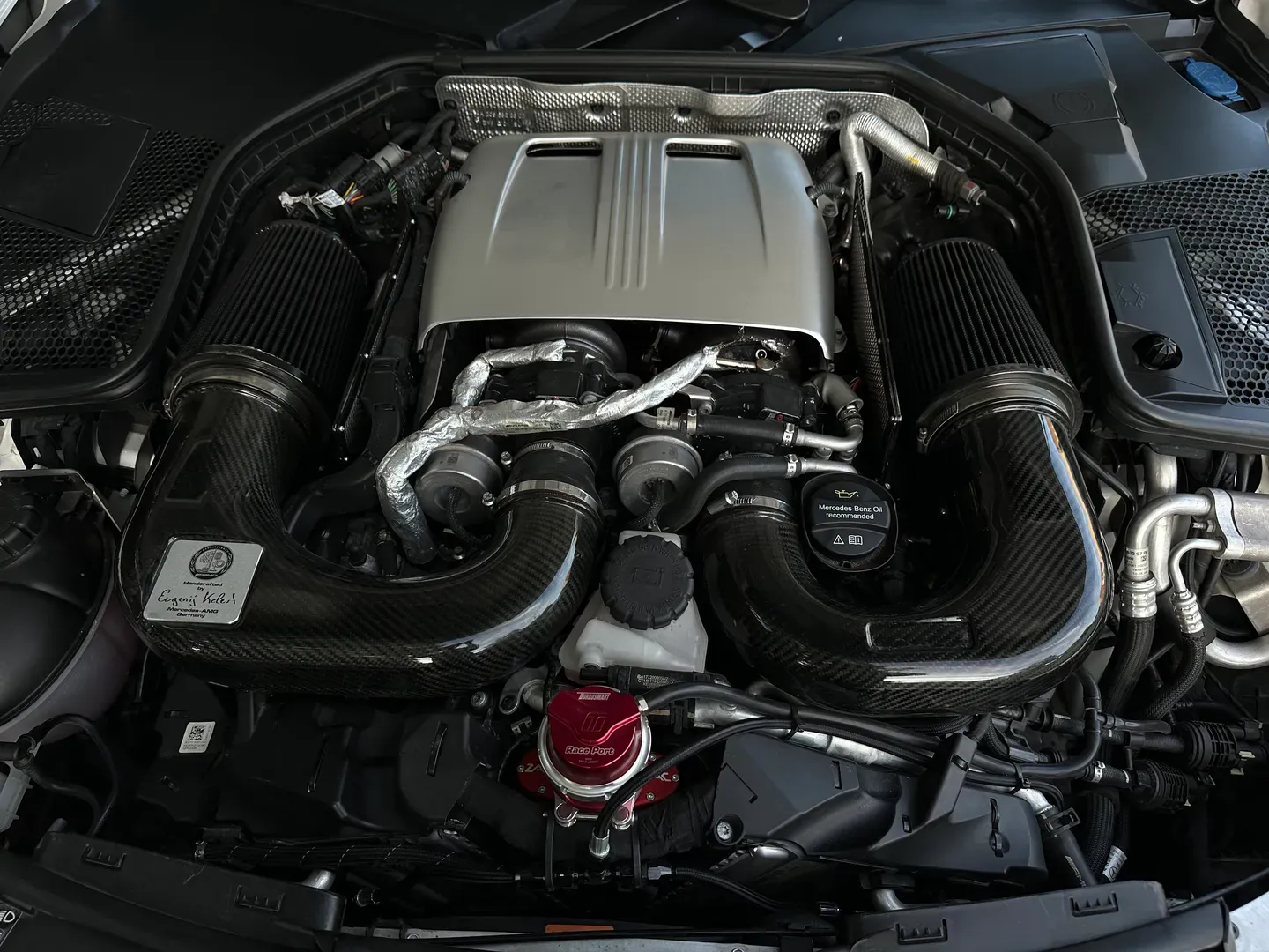 Mercedes Benz C63 S AMG Sedan Full Body PPF Eurocharged  — photo 38