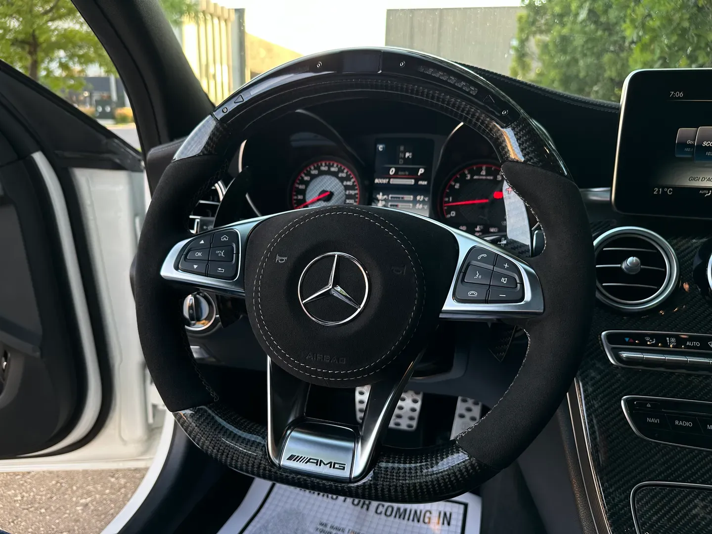 Mercedes Benz C63 S AMG Sedan Full Body PPF Eurocharged  — photo 82