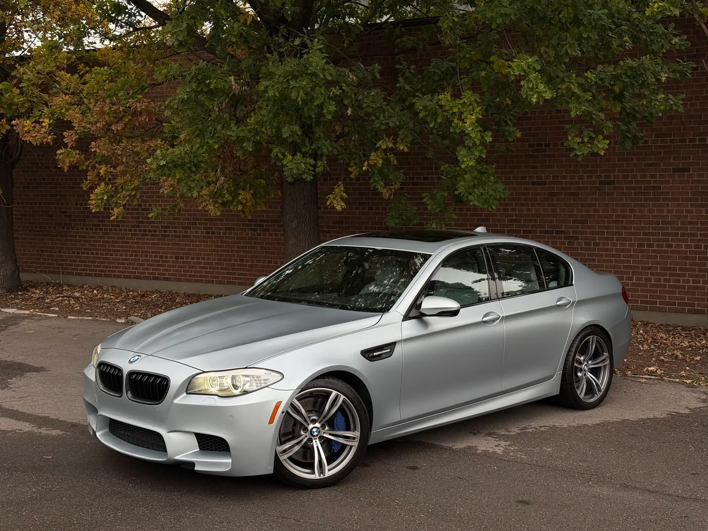 BMW M5 6 Speed Manual Individual Frozen Silver Metallic Paint — photo 2