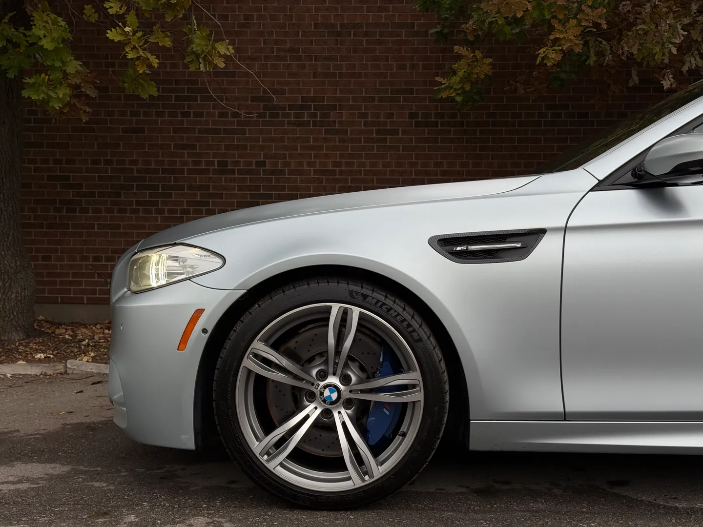 BMW M5 6 Speed Manual Individual Frozen Silver Metallic Paint — photo 12