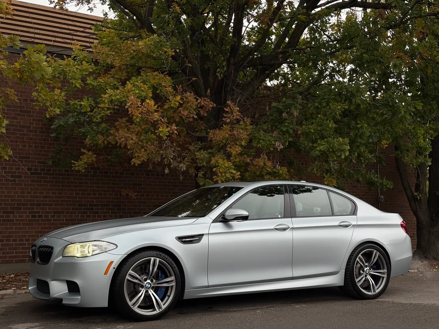 BMW M5 6 Speed Manual Individual Frozen Silver Metallic Paint — photo 9