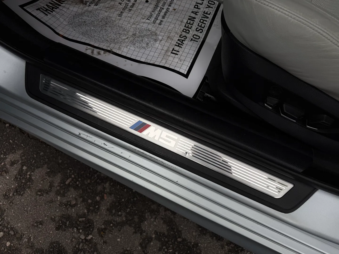 BMW M5 6 Speed Manual Individual Frozen Silver Metallic Paint — photo 42