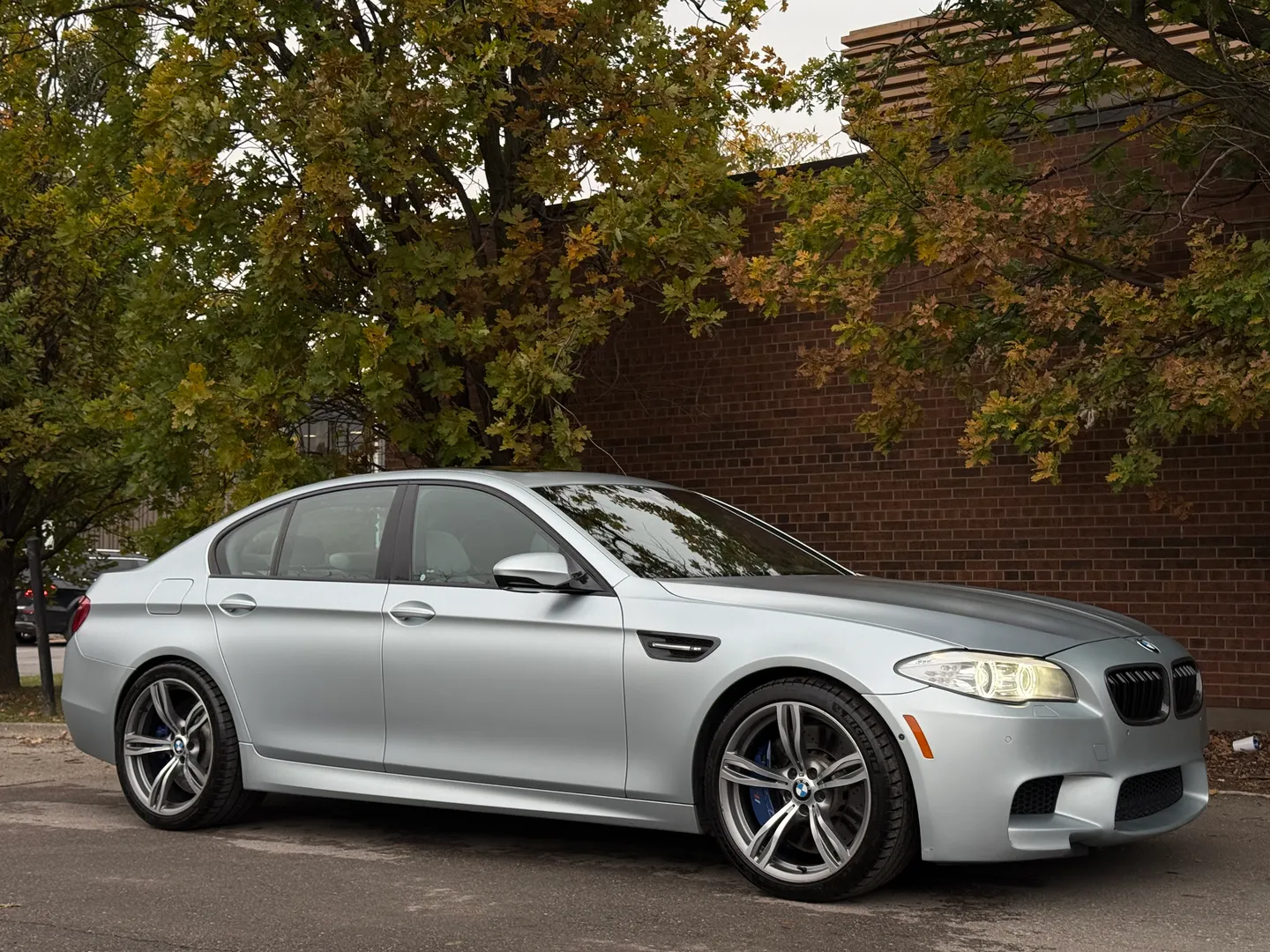 BMW M5 6 Speed Manual Individual Frozen Silver Metallic Paint — photo 94