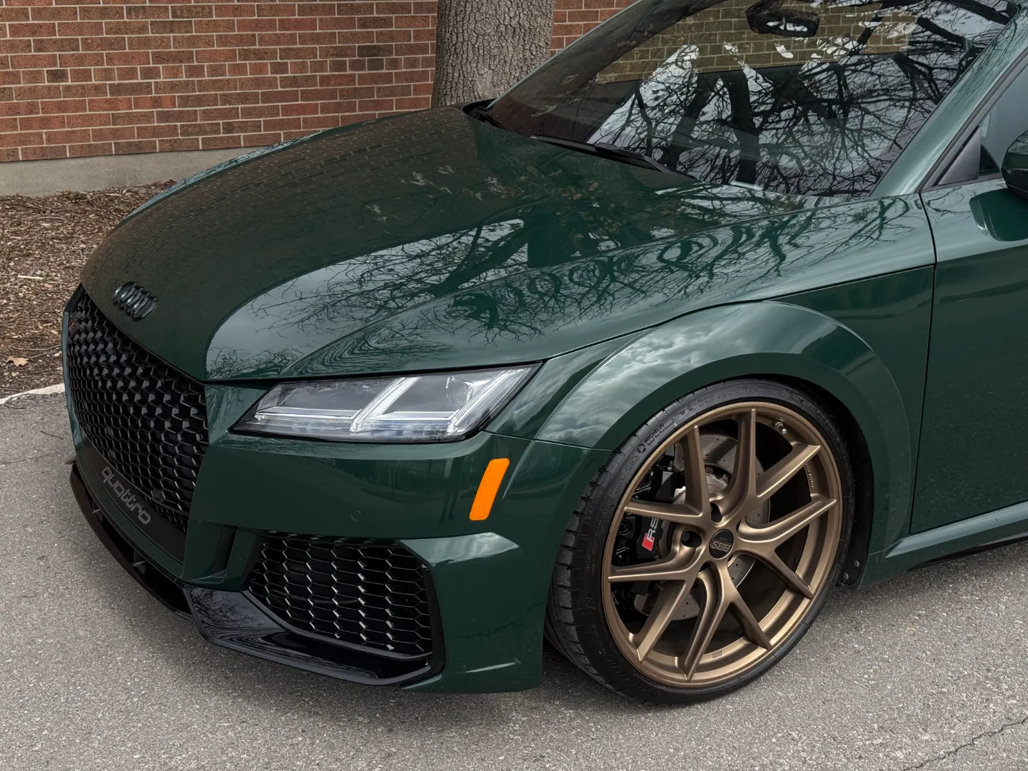 Audi TTRS Audi Exclusive Paint Goodwood Green Metallic — photo 6