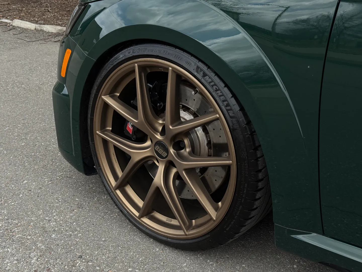 Audi TTRS Audi Exclusive Paint Goodwood Green Metallic — photo 15