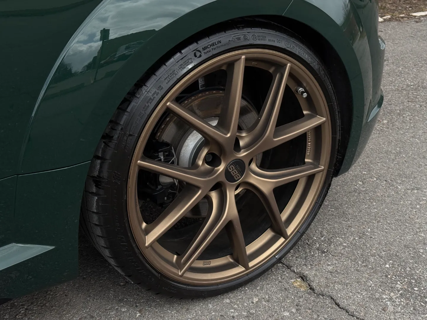 Audi TTRS Audi Exclusive Paint Goodwood Green Metallic — photo 17