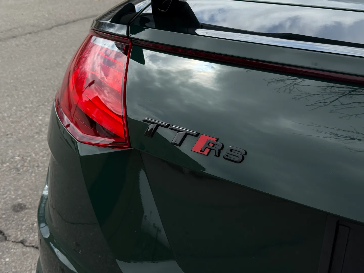 Audi TTRS Audi Exclusive Paint Goodwood Green Metallic — photo 28