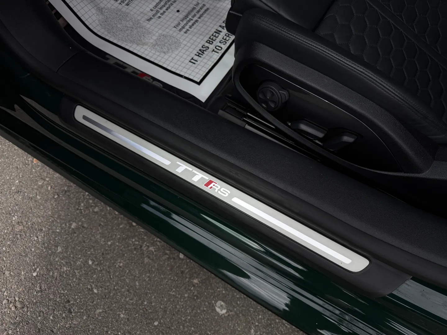 Audi TTRS Audi Exclusive Paint Goodwood Green Metallic — photo 48