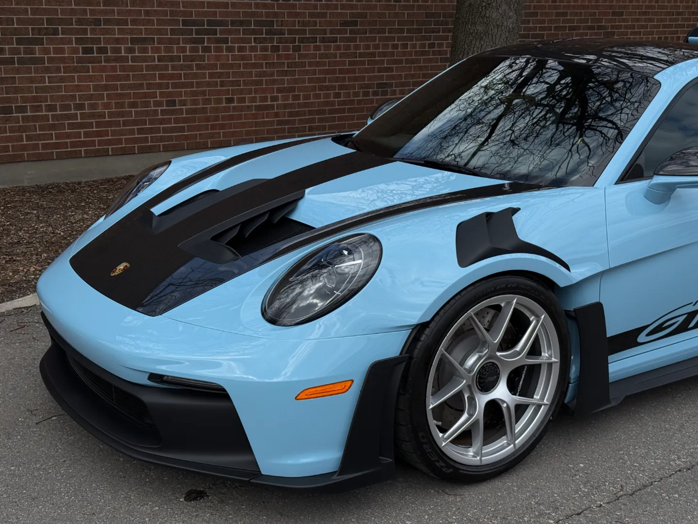 Porsche 911 GT3 RS PTS Gulf Blue Full Body PPF — photo 6