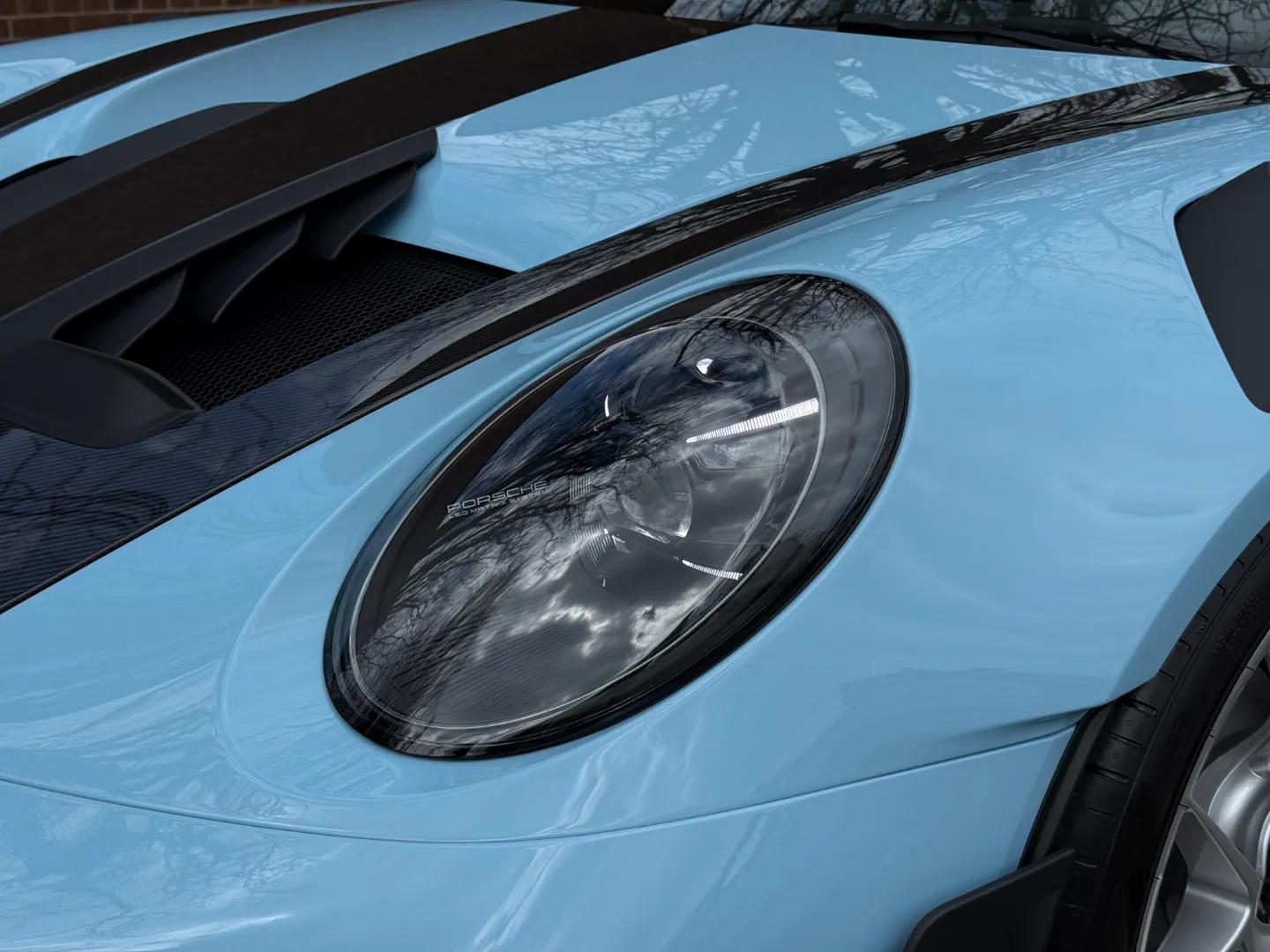 Porsche 911 GT3 RS PTS Gulf Blue Full Body PPF — photo 7