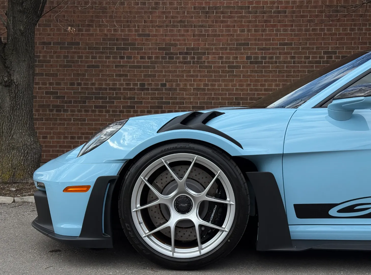 Porsche 911 GT3 RS PTS Gulf Blue Full Body PPF — photo 12