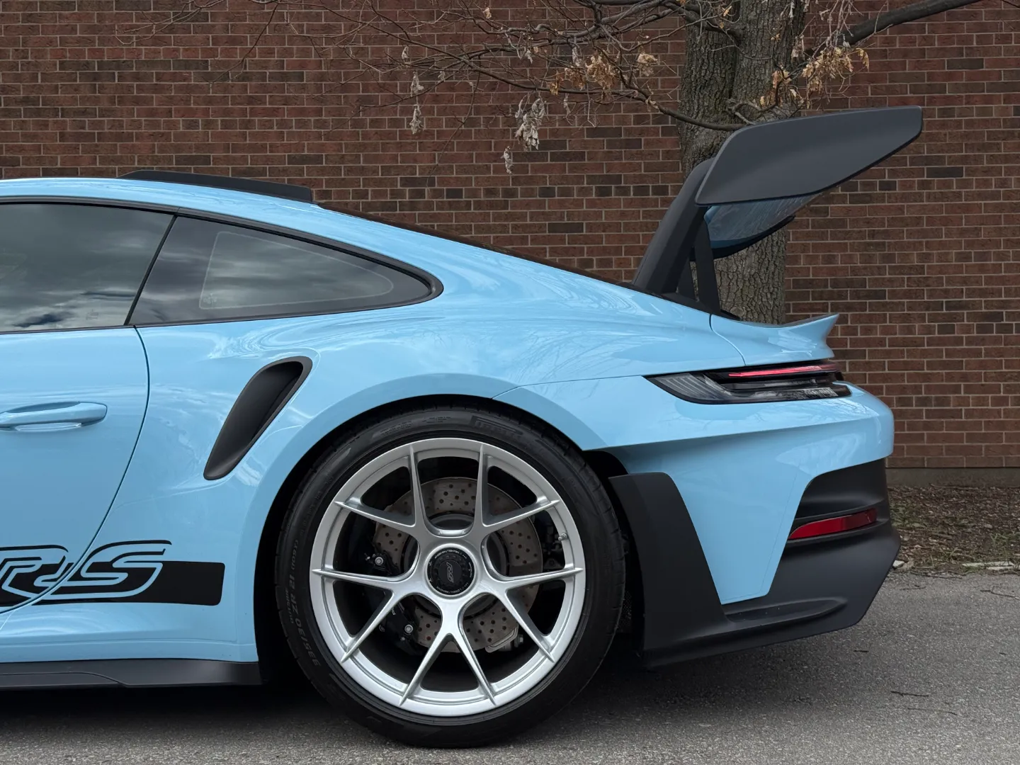 Porsche 911 GT3 RS PTS Gulf Blue Full Body PPF — photo 13
