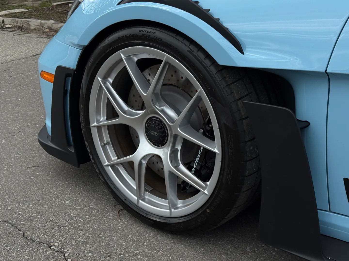 Porsche 911 GT3 RS PTS Gulf Blue Full Body PPF — photo 14
