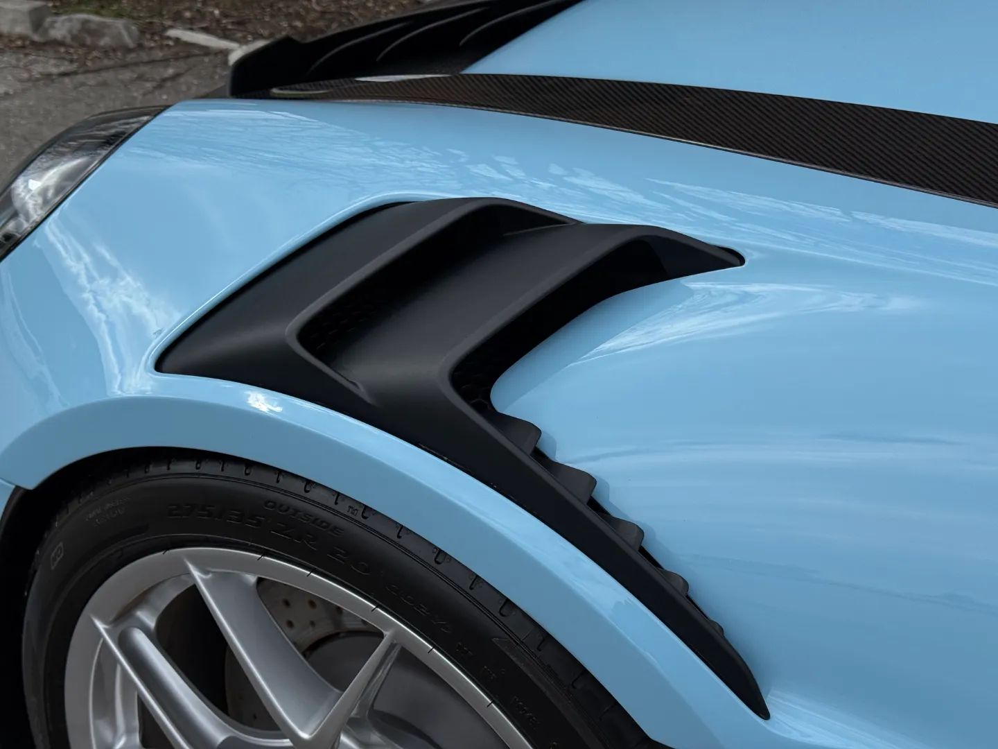 Porsche 911 GT3 RS PTS Gulf Blue Full Body PPF — photo 17