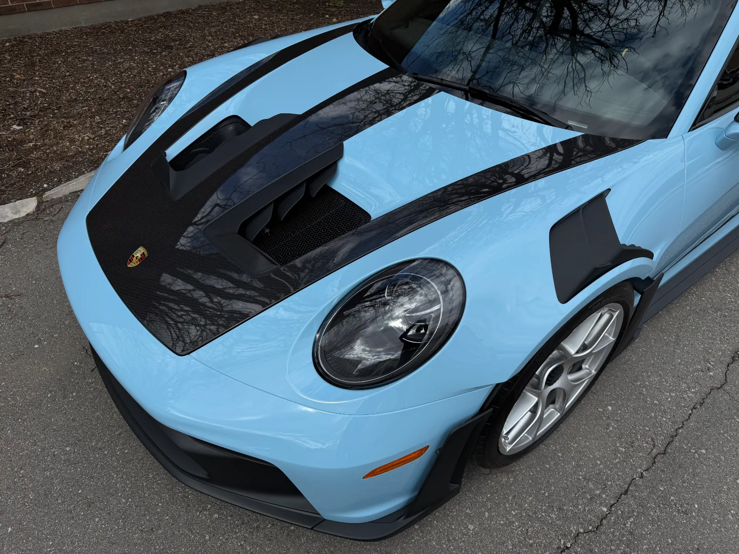 Porsche 911 GT3 RS PTS Gulf Blue Full Body PPF — photo 18