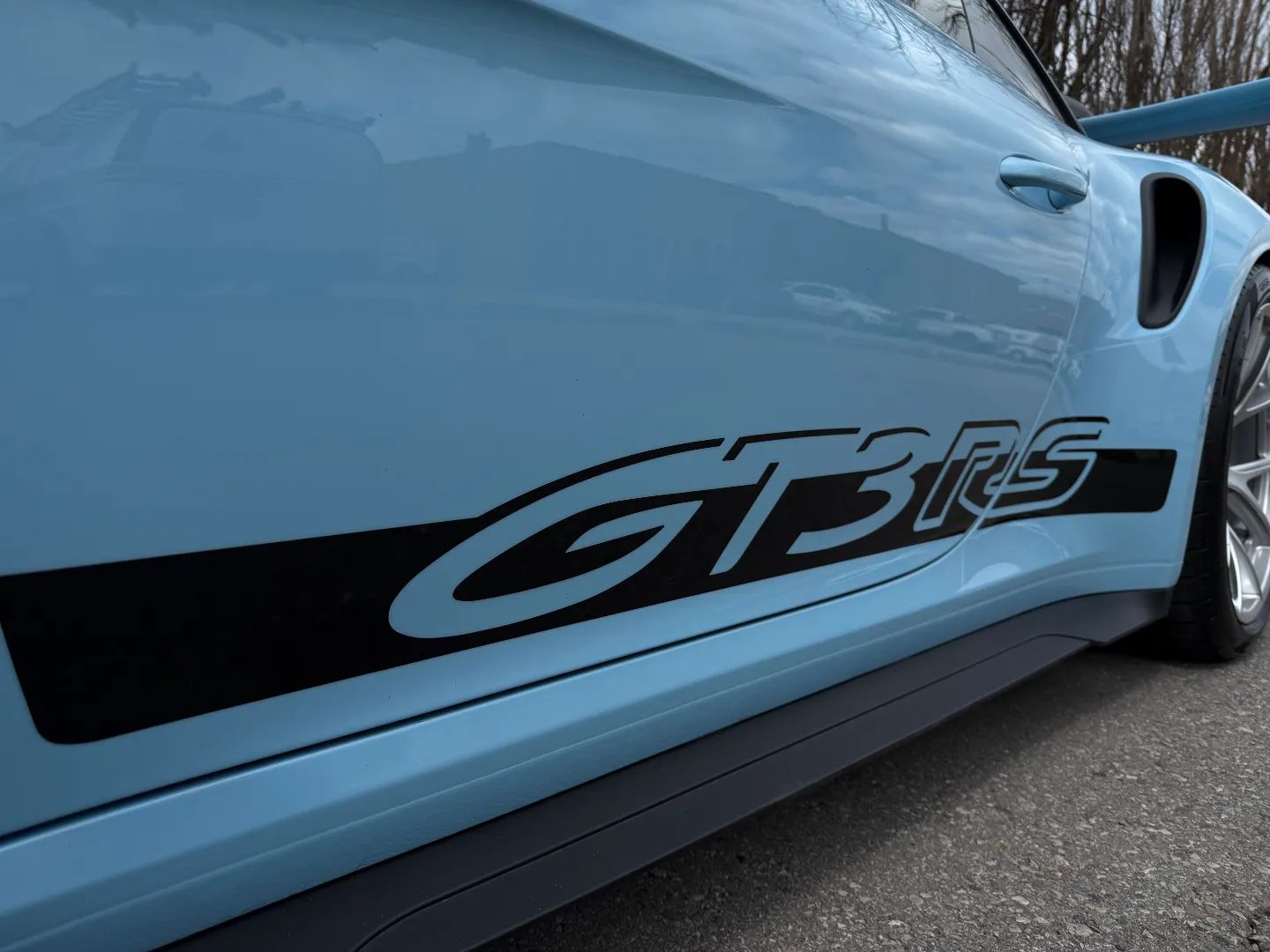 Porsche 911 GT3 RS PTS Gulf Blue Full Body PPF — photo 21