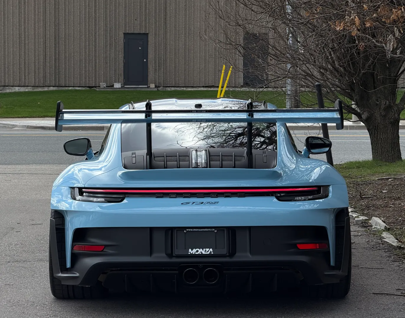 Porsche 911 GT3 RS PTS Gulf Blue Full Body PPF — photo 32