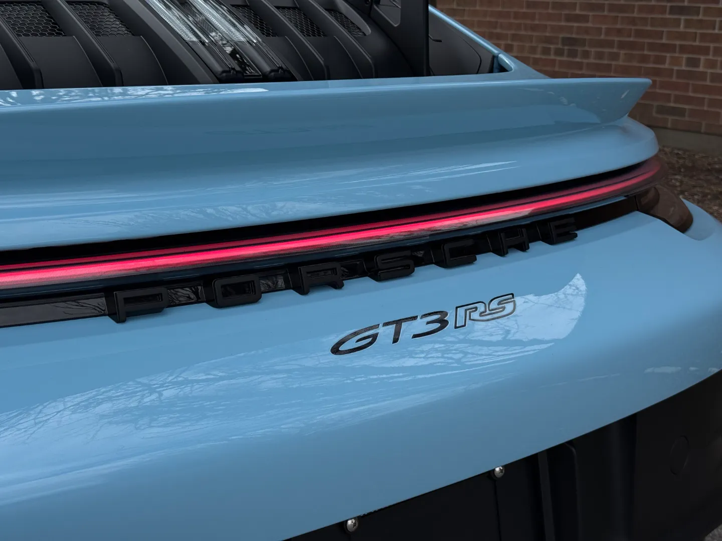 Porsche 911 GT3 RS PTS Gulf Blue Full Body PPF — photo 36
