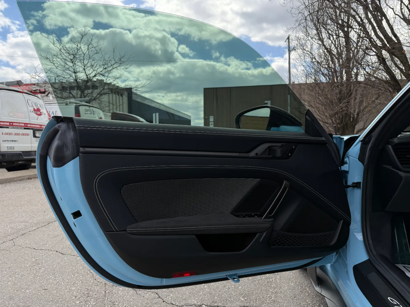 Porsche 911 GT3 RS PTS Gulf Blue Full Body PPF — photo 50