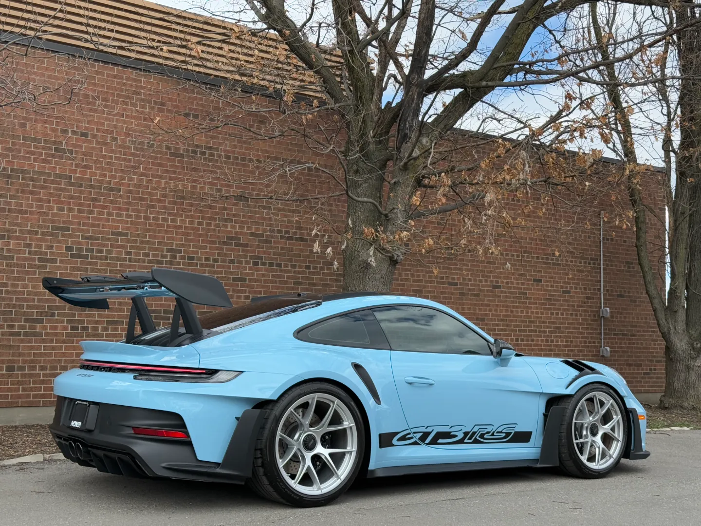 Porsche 911 GT3 RS PTS Gulf Blue Full Body PPF — photo 92