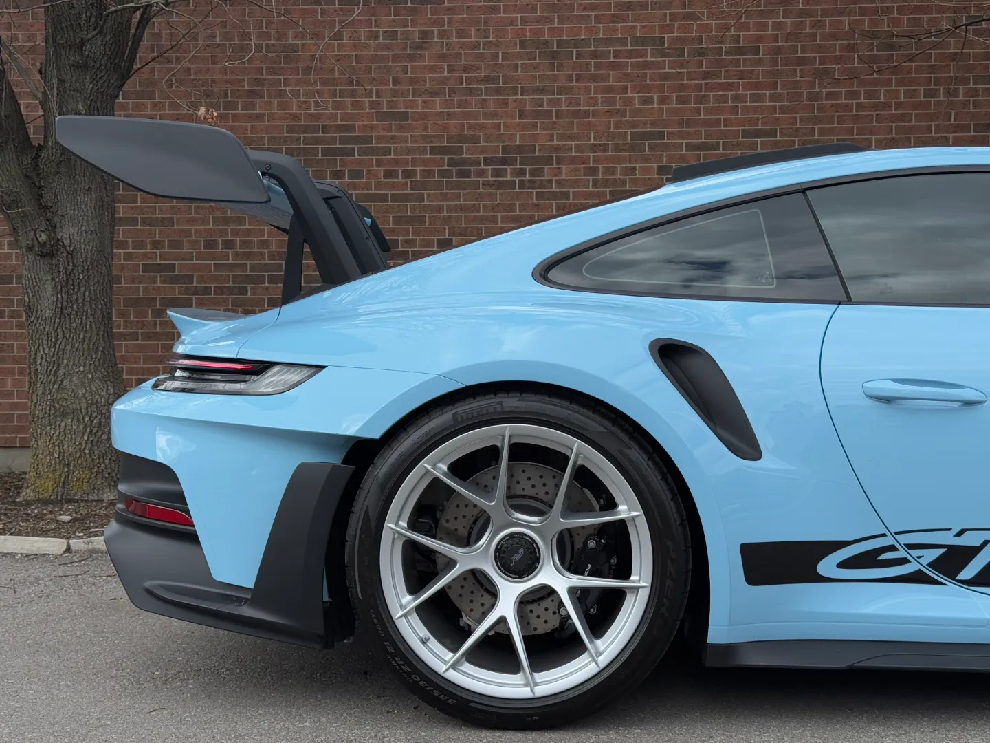 Porsche 911 GT3 RS PTS Gulf Blue Full Body PPF — photo 94
