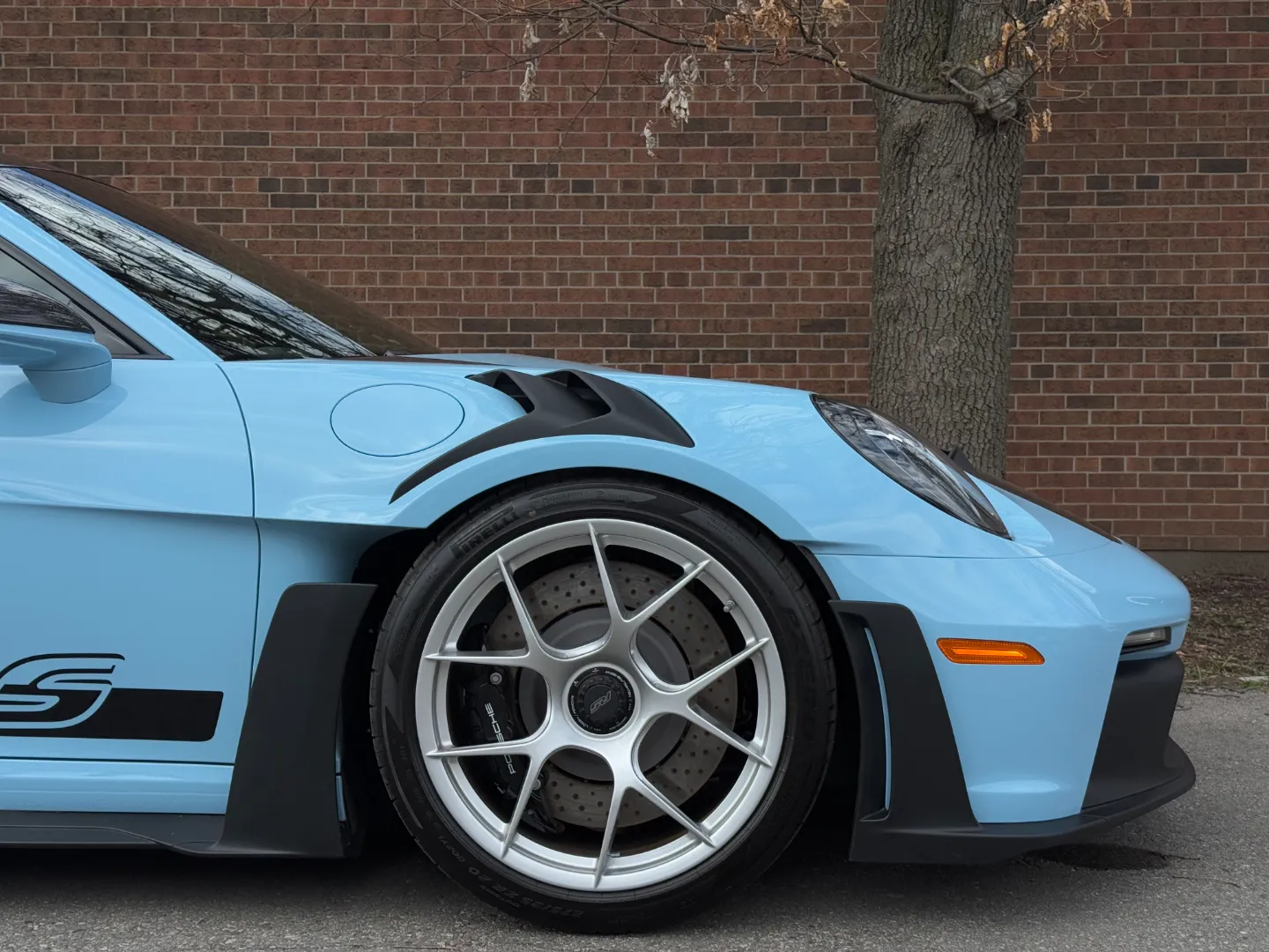 Porsche 911 GT3 RS PTS Gulf Blue Full Body PPF — photo 95