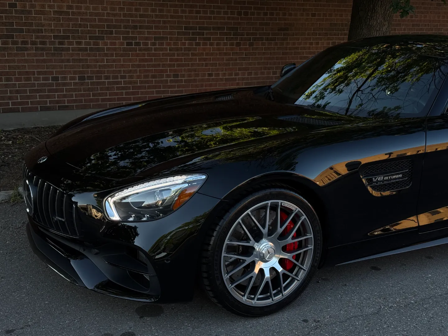 Mercedes Benz AMG GTC Coupe Paint Protection Film — photo 6