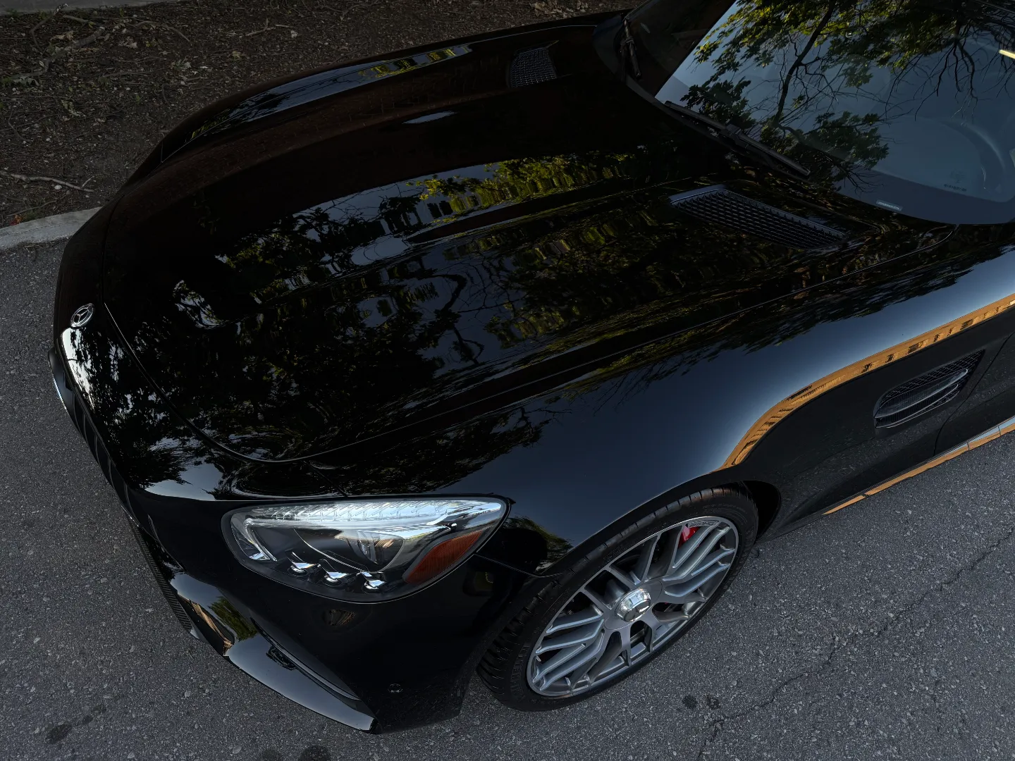 Mercedes Benz AMG GTC Coupe Paint Protection Film — photo 18