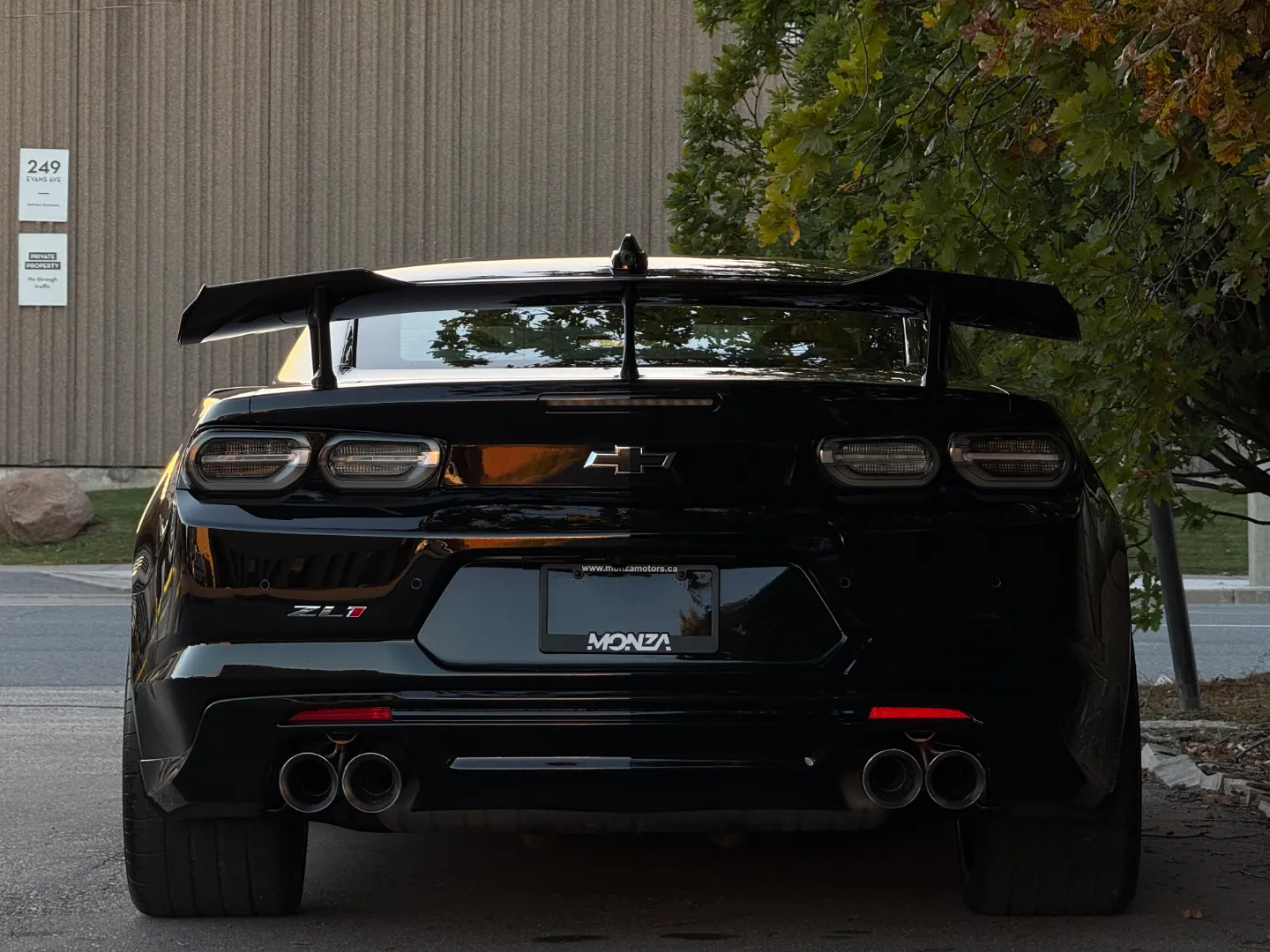 Chevrolet Camaro ZL1 Coupe 10 Speed Automatic Paint Protection Film — photo 28